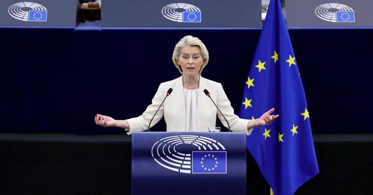 Ursula von der Leyen: április 12-én a magyar nép a kezébe vette a jövőjét