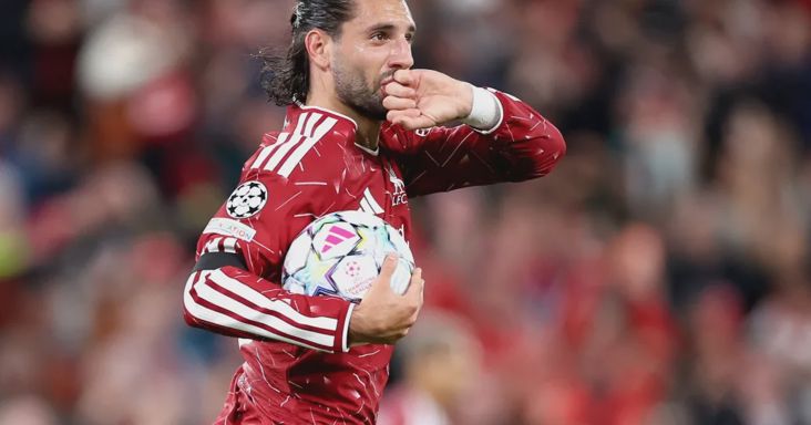 A Liverpool edzője szerint világklasszis volt Szoboszlai Dominik Tottenham elleni gólja