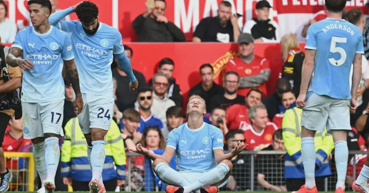 Haaland megdöntötte Rooney rekordját, a manchesteri derbik királya lett