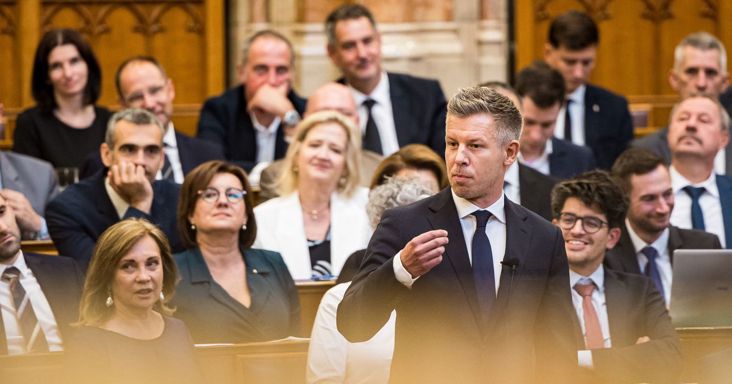 Tizenöt éves adatokra hivatkozik Magyar Péter, pedig van frissebb