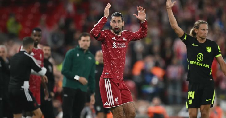 Videón a pofon, Szoboszlai gólja után elszabadultak az indulatok két liverpooli sztár között