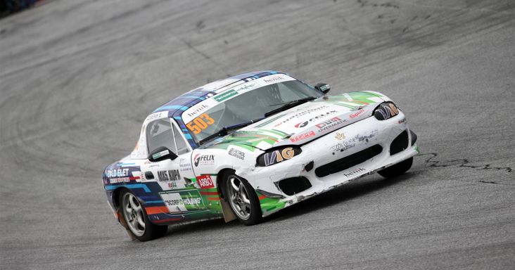 Futamgyőzelem, majd dobogó a fináléban Beniktől, elképesztő csata zajlott a magyarok között rallycrossban