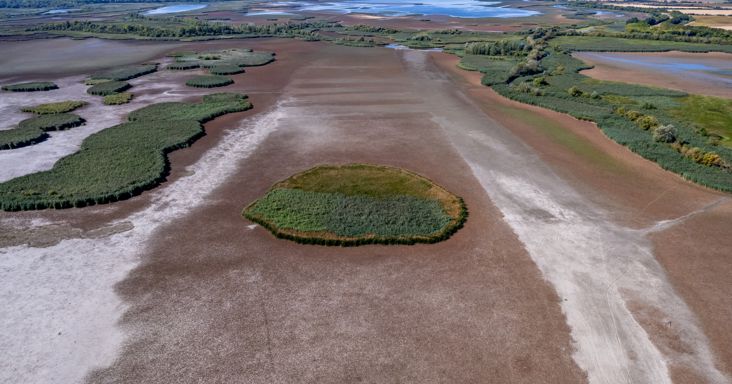 Drasztikus a vízhiány a Tisza-tónál