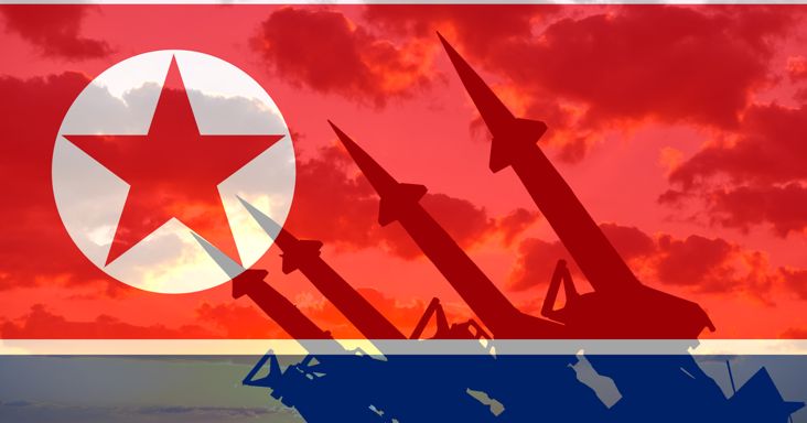 Ballisztikus rakétákat indított Észak-Korea
