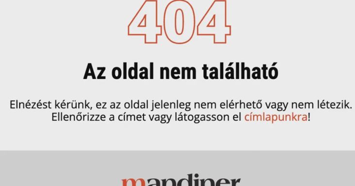 Már nem elérhető a Mandiner oldala