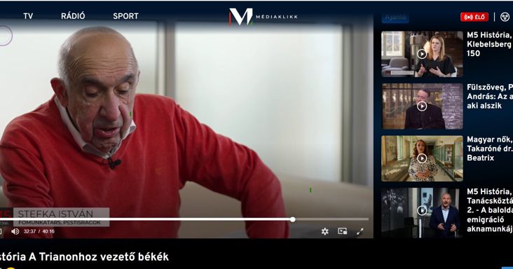 Érdeklődésünk után leveszi műsoráról a köztévé a Pesti Srácok főmunkatársának szakértésével készült Trianon-filmet