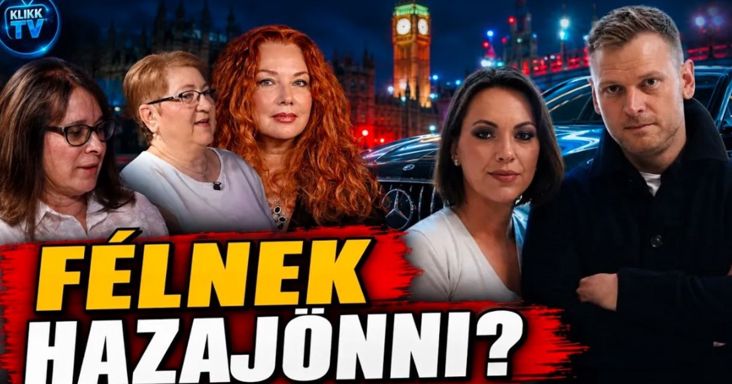Tiborczék luxus-Mercivel Londonban — HAZA MÁR NEM JÖNNEK