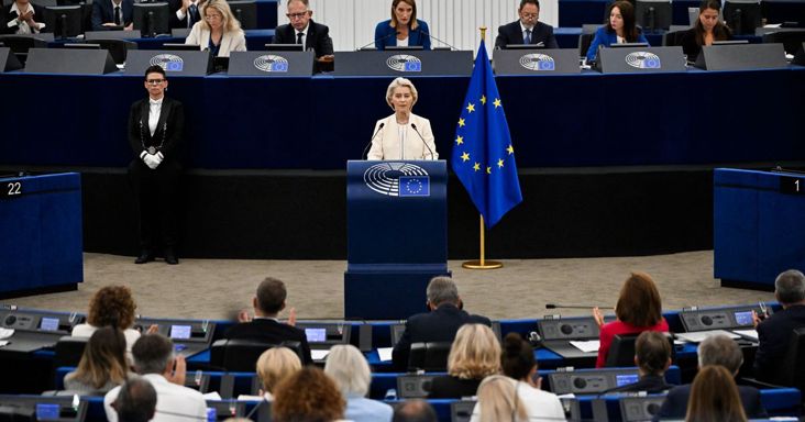 Magyar Pétert dicsérte évértékelőjében Ursula von der Leyen