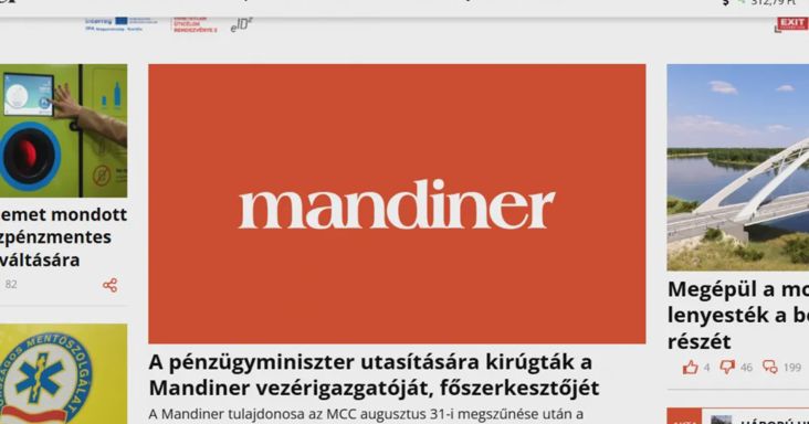 Újra elérhető a Mandiner oldala
