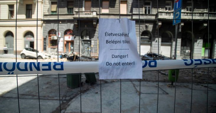 Csak egy vádlott beszélt a bíróságon a Jókai utcai házomlás ügyében